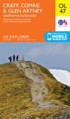Explorer OL 47 Crieff, Comrie and Glen Artney was Explorer 368 Walking Map