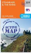 Explorer 309 Stranraer and the Rhins ACTIVE Walking Map