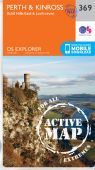 Explorer 369 Perth and Kinross ACTIVE Walking Map