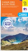 Explorer OL 23 Cadair Idris and Bala Lake ACTIVE Walking Map