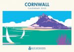 Cornwall by Becky Bettesworth A4 Calendar 2025