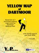 Boxed set: Yellow Map of Dartmoor - 7 maps 1:25000