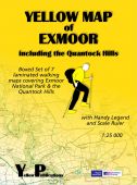 Boxed set: Yellow Map of Exmoor - 7 maps 1:25000